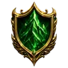 Emerald rank emblem