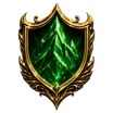 Emerald I rank emblem